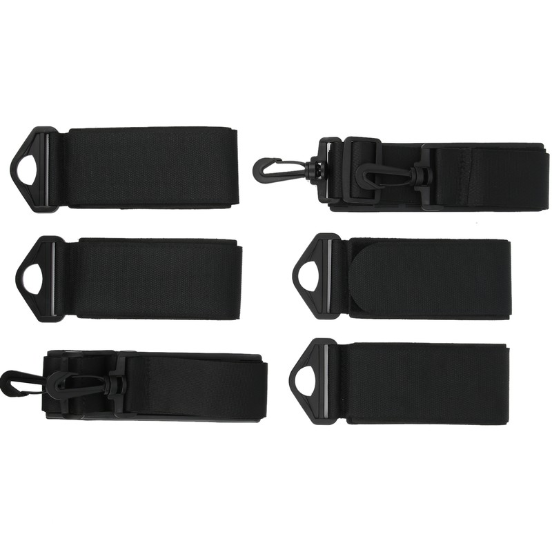 2Set Snowboard Shoulder Straps Handle Double Skis Fixing Strap Sleigh