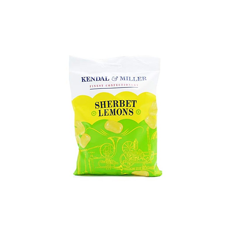 Kendal & Miller Sherbet Lemons 225g (Box of 12)