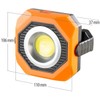 PEARL Solar LED Work Light: Set of 4 Solar Camping