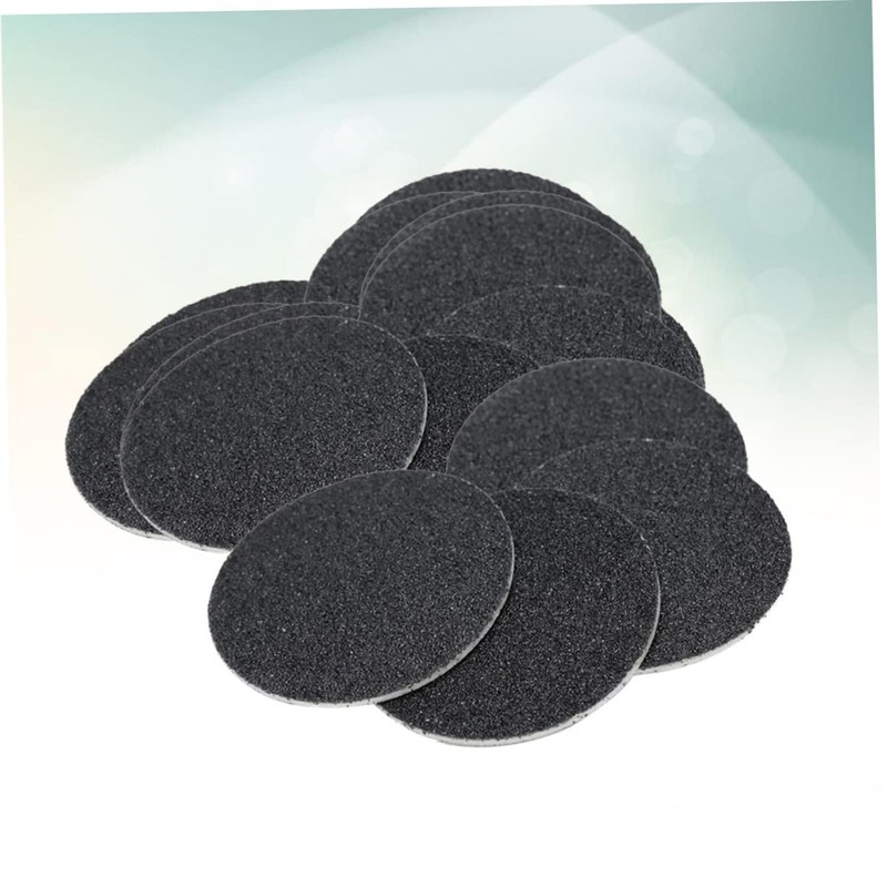 Beavorty Foot File Sandpaper Discs 60pcs Replacement Sandpaper Disks Callus