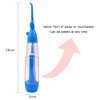 Portable Manual Water Dental Flosser – Non-Electric, Cordless Oral Irrigator