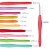 10 Small Sizes Crochet Hooks Set, Lace Crochet Hooks Ergonomic