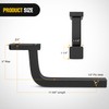 Nilight Trailer Hitch Ball Mount with 1/2" Hitch Pin Clip