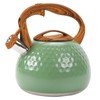Foedo Stovetop Whistling Tea Kettle 3.2QT - Stainless Steel with