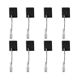 8Pcs 316055220 Carbon Motor Brush Set Material Graphite consumable brus for WEP 15-150 Angle Grinder,for Metabo 316055220 Power Tools Replacement Parts Fit Carbon Brush, Circular Saws,Wood Saws