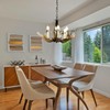 Skyblaze Rustic Antlers Chandelier 6-Light Deer Farmhouse Chandelier