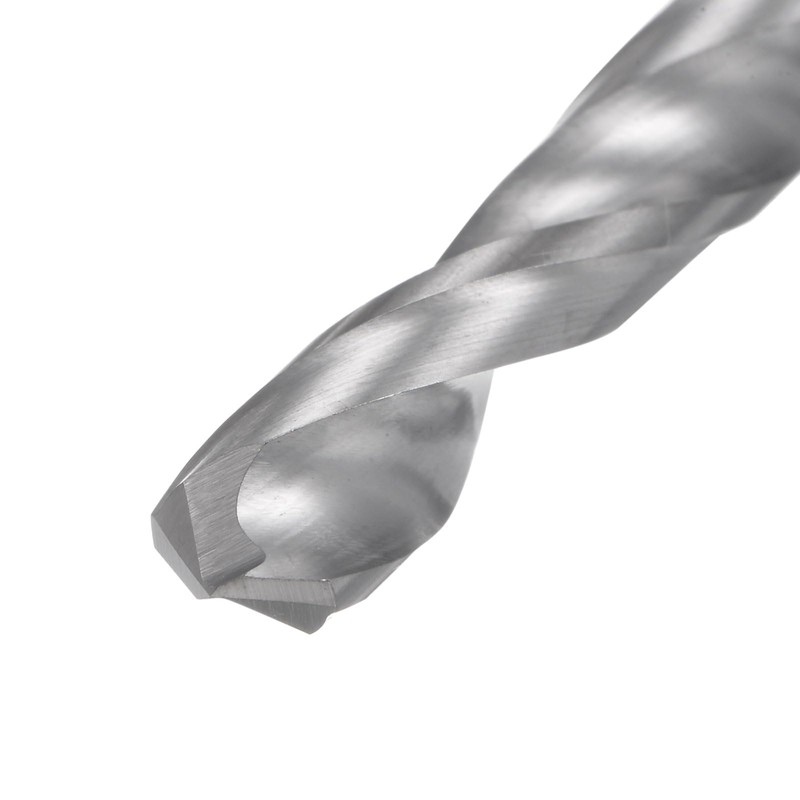 sourcing map Solid Carbide Drill Bit, 6mm (0.236") YG6X/C3 Micro-Grain