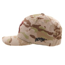 HOOEY Youth Chris Kyle Flexfit Fitted Hat Camo/Brown