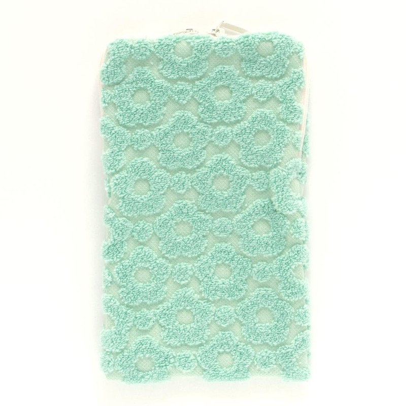 MARY QUANT 000480-0002-04 Zippered Towel Plastic Bottle Case 0002 (Green),