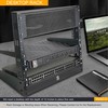 RIVECO 4u Tabletop Rack for Audio & Network, Desktop Rack
