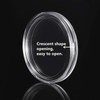 MUDOR 41 mm Coin Holder, 60 Pieces Silver Dollar Capsules