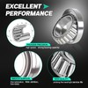 2 Sets 25580 14125A Trailer Bearing Kits, Grease Seals, Spindle