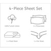 Venice Home 100% Cotton Jersey Bed Sheet Set - Extra