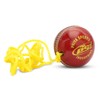 PSE Leather Practice Hanging Cricket Ball, Size Standard, (Red)