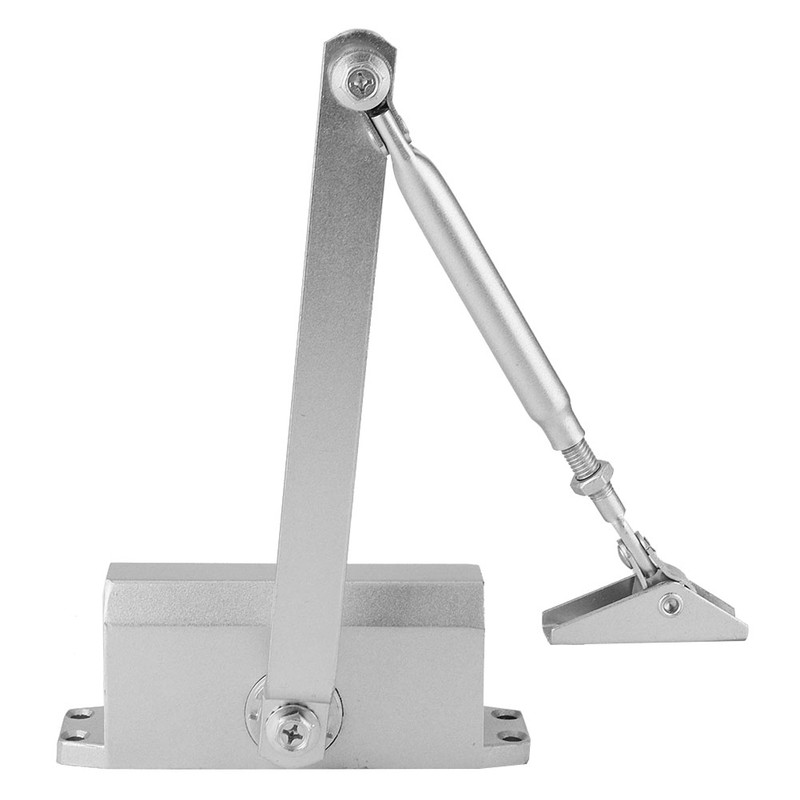 25~35Kg Heavy Duty Adjustable Fire Rated Hold Open Silver Door