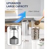 CIRCLE JOY Gravity Electric Salt and Pepper Grinder Set Battery