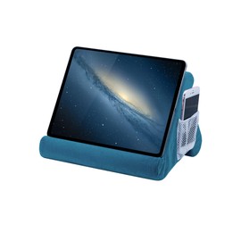 Mcbazel Mcbazel Tablet Pillow Stand for IPad Cushion Stand,Soft Multi-Angle Phone Pillow Lap Stand Holder for Tablet/iPad/E-Reader - Lake Blue