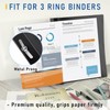 8 Pack Report Covers, COIDEA Report Covers with 3-Prong Fasteners,