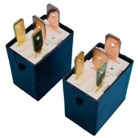 90080-87010 90987-02012 156700-0870 156700-1020 5670001 4 Pin 12V Relay for Toyota Avalon 4Runner Scion Xa Camry Celica Corolla Echo Land Cruiser Mr2 Spider Prius, for Lexus ES300 GS300 IS300 Z1317