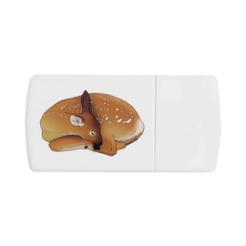 'Sleeping Fawn' Pill Box with Tablet Splitter (PI00028325)