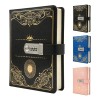 Agenda De Cuero Con Candado Diario Personal 150 Hojas A5