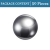 QUARKZMAN Pack of 50 10 mm Bearing Steel Balls Carbon