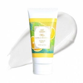 Camille Beckman Crema hidratante para tratamiento de pies, menta cítrica, 6 onzas