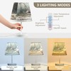 SEHANY Christmas Snowman Table Lamps USB Ports 3 Way Dimmable