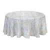Lenox French Perle Charmed 70 Round Tablecloth