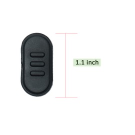BVMAG PTT Button Talk PTT Launch Key Switch Button Compatible with Motorola A10 A12 A10D CP110 EP150 A9D Walkie Talkie Two Way Radio 10PCS