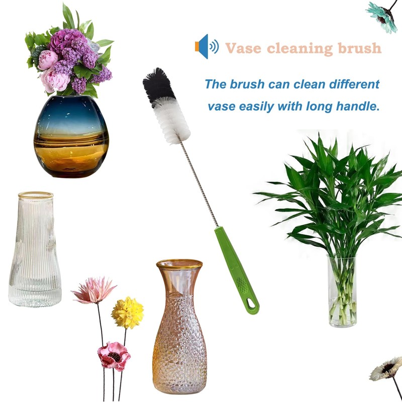 2 Pack 16" Water Bottle Brush for Cleaning, Dokpod Long
