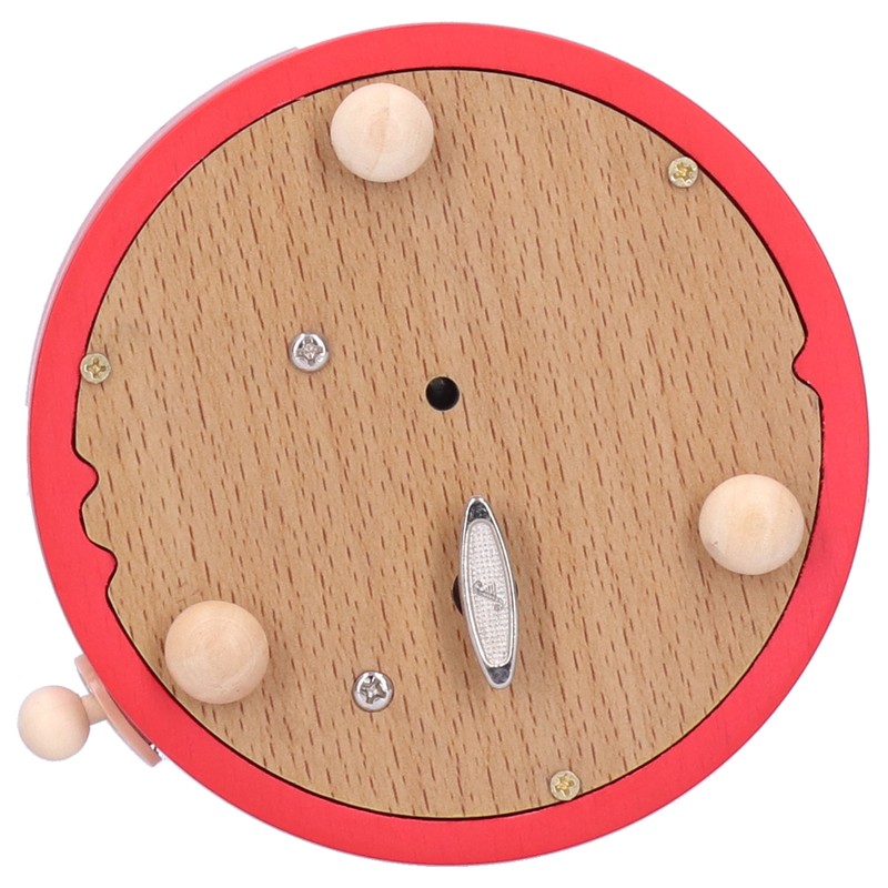 Wooden Music Box Musical Box Rotating Horse Shaped Wood Crafts