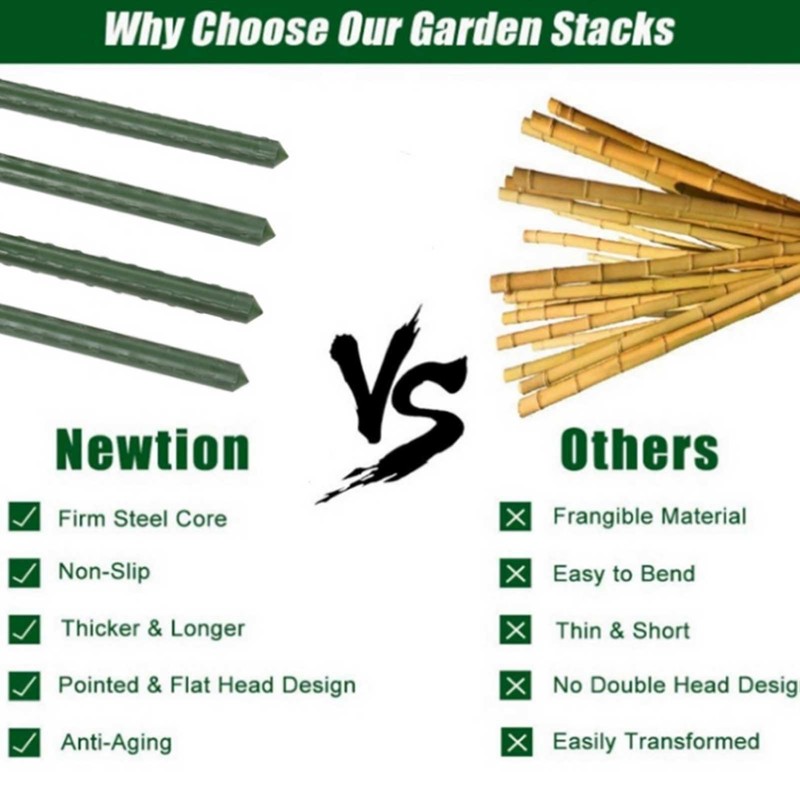 12Pcs Gardening Climbing Tomato Cucumber Stand Plant Stake Gardening Accessories