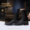 FALARY Men's Women's Crew Socks 6 Pairs Business Socks Breathable