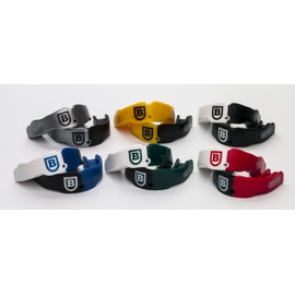 Battle 2-Color Mouthguard (2-Pack), Gold, Youth