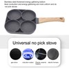 4 Hole Frying Pan Non Stick Heat Resisting Omelet Pan