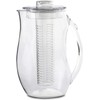 Large Fruit Infuser Water Pitcher (2.9 Quart / 93 Oz)