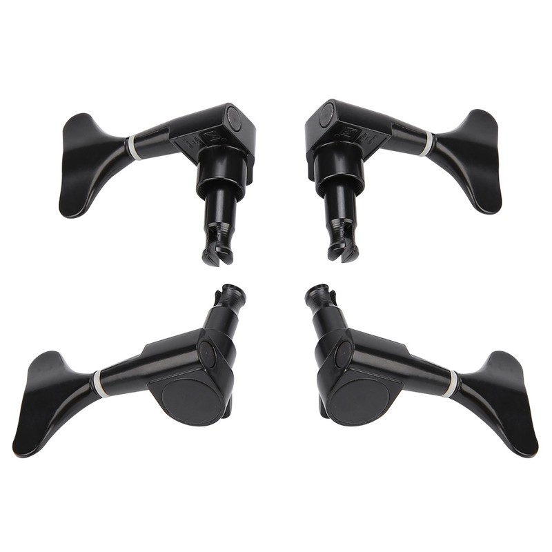 2L2R Fishtail shaped Button Sealed Bass Guitar Tuning Pegs Machine