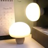 Mushroom Lamp Silicone Slap Dimmable Rechargeable Mushroom Night Light for