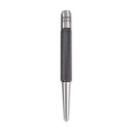 Starrett 117D Centre Punch With Round Shank, 4" Length, 5/32" Tapered Point Diameter