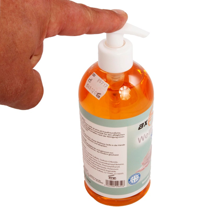 Axis Line Wellness Liquid Soap in Dispenser, 500 ml, pH