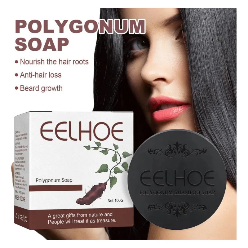 3 Champú Negro Para Cabello Grueso, Champú Anticanceroso, Ja