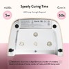 Nails.INC GelLED Portable LED Lamp, Cures in 30 Seconds, Nail
