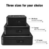 Secure Steel Cash Box with Combination Lock and Removable Tray