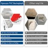 5 - Sheets Peel and Stick Wood Metal Tile Backsplash,