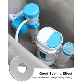 Toilet Flush Valve Seal Gasket Fit for Toto 9BU064E ST464M 412M 413M 416M Aquia, Flush Tank Main Valve Silicone Gasket Replace 9BU102E