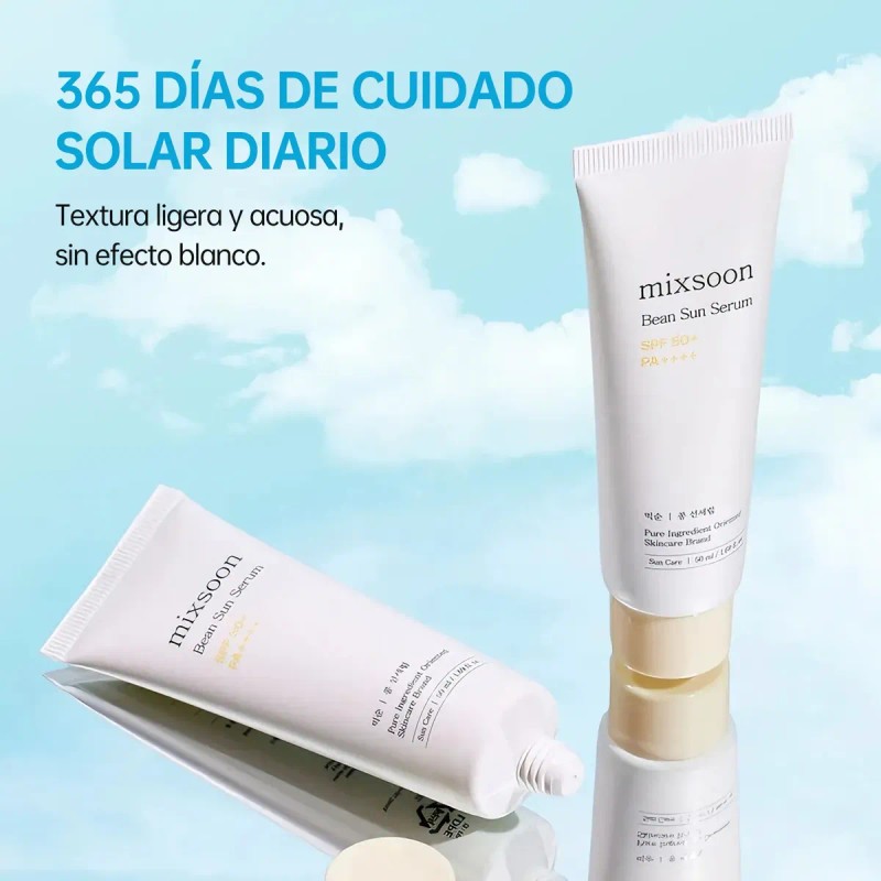 Mixsoon Suero Facial Solar De Soja Spf50+ Iluminador 50ml