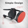 AirTag Bicycle Mount, Hidden AirTag Bicycle Reflector, Splash-proof Housing Including