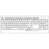 Perixx PERIBOARD-513II Wired USB Keyboard with Touchpad, Membrane Key Trackpad