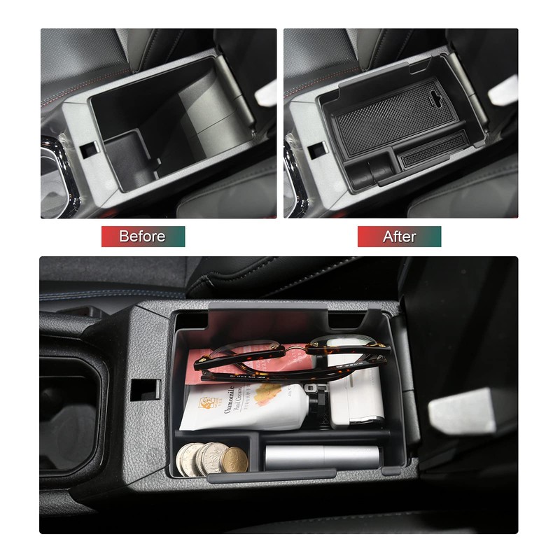 LFOTPP Compass 2021 2022 Armrest Central Storage Box, Interior Car